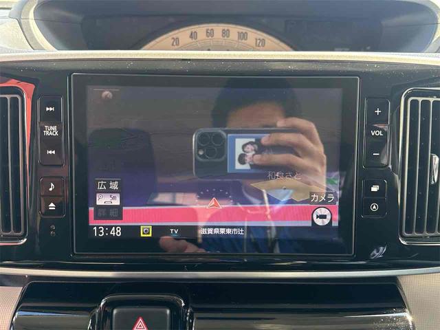 ムーヴキャンバス Xブラックインテリアリミテッド SAIII ETC 全周囲カメラ 両側電動スライドドア 純正8インチナビ TV クリアランスソナー 衝突被害軽減システム オートマチックハイビーム オートライト スマートキー アイドリングストップ(7枚目)