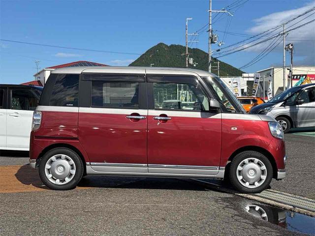 ムーヴキャンバス Xブラックインテリアリミテッド SAIII ETC 全周囲カメラ 両側電動スライドドア 純正8インチナビ TV クリアランスソナー 衝突被害軽減システム オートマチックハイビーム オートライト スマートキー アイドリングストップ(19枚目)