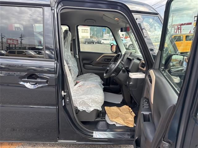 スペーシア ハイブリッドG 両側スライドドア クリアランスソナー レーンアシスト 衝突被害軽減システム LEDヘッドランプ スマートキー アイドリングストップ 電動格納ミラー ベンチシート CVT 盗難防止システム ABS(14枚目)