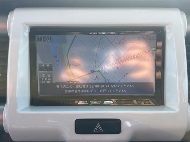 ハスラー Ｇ　ＥＴＣ　バックカメラ　ナビ　ＴＶ　衝突被害軽減システム　スマートキー　アイドリングストップ　電動格納ミラー　シートヒーター　ベンチシート　ＣＶＴ　ＥＳＣ　ＣＤ（7枚目）