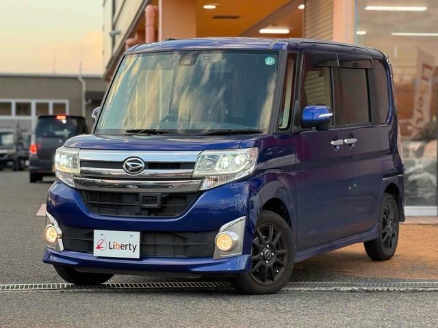 タント カスタムＸ　ＳＡＩＩ　ＥＴＣ　バックカメラ　両側スライド・片側電動　ナビ　ＴＶ　クリアランスソナー　衝突被害軽減システム　スマートキー　アイドリングストップ　電動格納ミラー　ベンチシート　ＣＶＴ（15枚目）