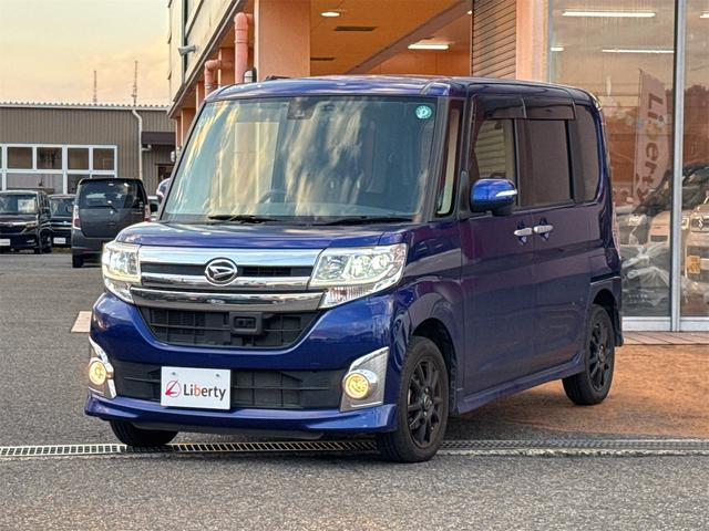 タント カスタムＸ　ＳＡＩＩ　ＥＴＣ　バックカメラ　両側スライド・片側電動　ナビ　ＴＶ　クリアランスソナー　衝突被害軽減システム　スマートキー　アイドリングストップ　電動格納ミラー　ベンチシート　ＣＶＴ（16枚目）