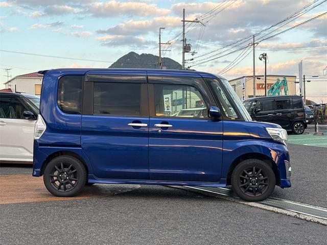 タント カスタムＸ　ＳＡＩＩ　ＥＴＣ　バックカメラ　両側スライド・片側電動　ナビ　ＴＶ　クリアランスソナー　衝突被害軽減システム　スマートキー　アイドリングストップ　電動格納ミラー　ベンチシート　ＣＶＴ（19枚目）