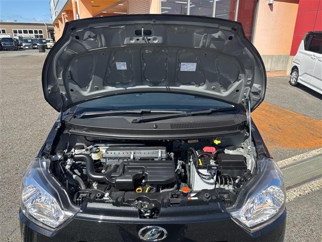 ミライース Ｌ　ＳＡＩＩＩ　クリアランスソナー　衝突被害軽減システム　オートマチックハイビーム　キーレスエントリー　アイドリングストップ　ＣＶＴ　盗難防止システム　ＡＢＳ　ＥＳＣ　衝突安全ボディ　エアコン　パワーステアリング（24枚目）