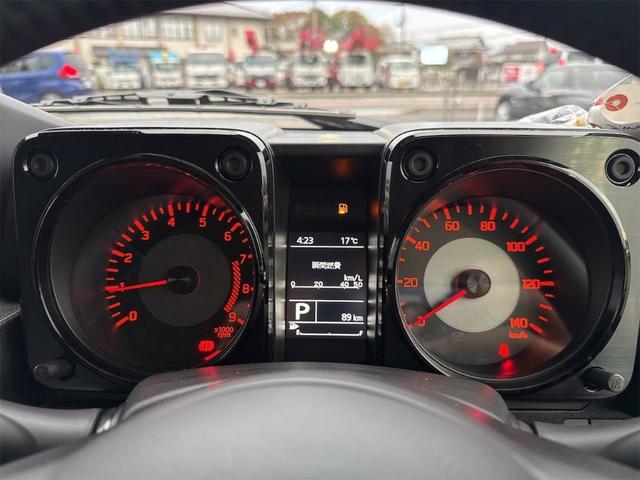 ジムニー ＸＣ　４ＷＤ　クリアランスソナー　オートクルーズコントロール　レーンアシスト　衝突被害軽減システム　オートライト　ＬＥＤヘッドランプ　ヘッドライトウォッシャー　アルミホイール　スマートキー（7枚目）