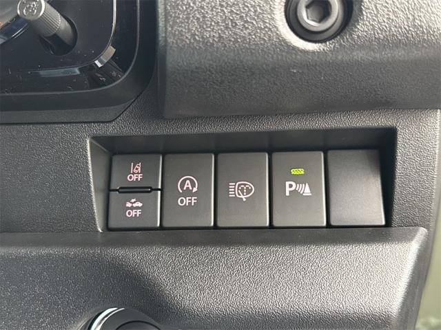 ジムニー ＸＣ　４ＷＤ　クリアランスソナー　オートクルーズコントロール　レーンアシスト　衝突被害軽減システム　オートライト　ＬＥＤヘッドランプ　ヘッドライトウォッシャー　アルミホイール　スマートキー（16枚目）