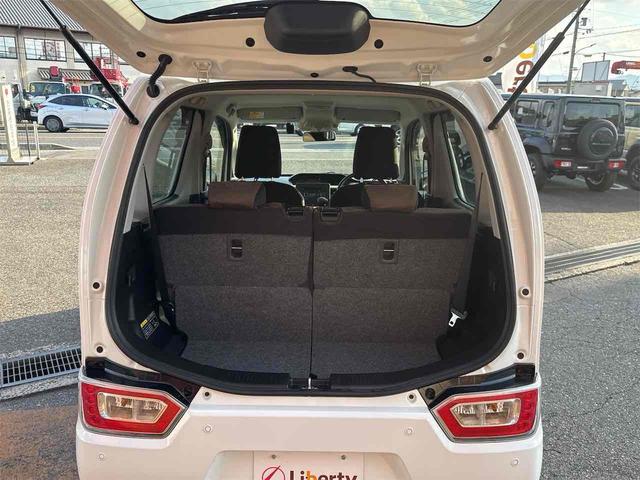 ワゴンR FX クリアランスソナー レーンアシスト 衝突被害軽減システム オートライト スマートキー 電動格納ミラー シートヒーター ベンチシート CVT ESC CD(24枚目)