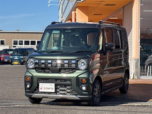 スペーシアギア ハイブリッドＸＺ　両側電動スライドドア　オートクルーズコントロール　オートライト　スマートキー　アイドリングストップ　電動格納ミラー　シートヒーター　ベンチシート　ＣＶＴ　ＡＢＳ　ＥＳＣ　ルーフレール　アルミホイール（16枚目）