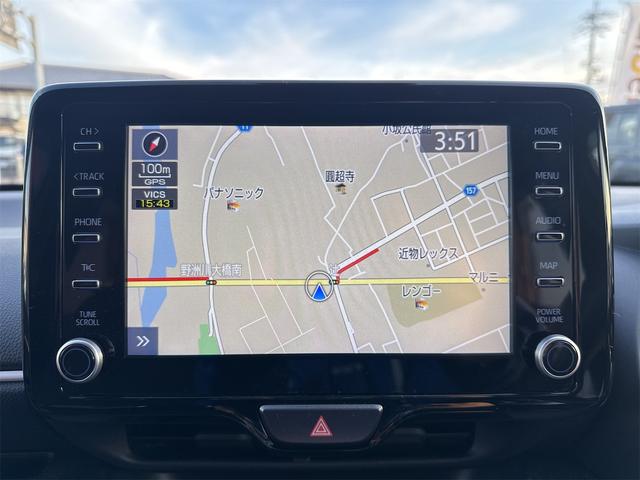 ヤリス ハイブリッドＺ　純正ディスプレイオーディオ　ＥＴＣ　バックカメラ　ナビ　クリアランスソナー　オートクルーズコントロール　レーンアシスト　衝突被害軽減システム　オートマチックハイビーム　オートライト　ＬＥＤヘッドランプ（6枚目）
