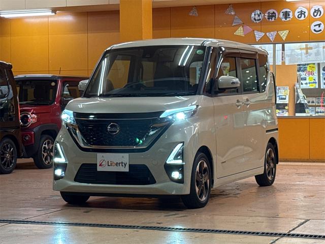 ルークス ハイウェイスター　Ｘ　プロパイロットエディション　全周囲カメラ　両側電動スライドドア　ＴＶ　クリアランスソナー　スマートキー　アイドリングストップ　電動格納ミラー　ベンチシート　ＣＶＴ　ＵＳＢ　ミュージックプレイヤー接続可（9枚目）