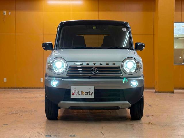 ハスラー Ｊ　全周囲カメラ　ナビ　レーンアシスト　衝突被害軽減システム　スマートキー　アイドリングストップ　電動格納ミラー　シートヒーター　ベンチシート　ＣＶＴ　ＥＳＣ　ＵＳＢ　アルミホイール（16枚目）