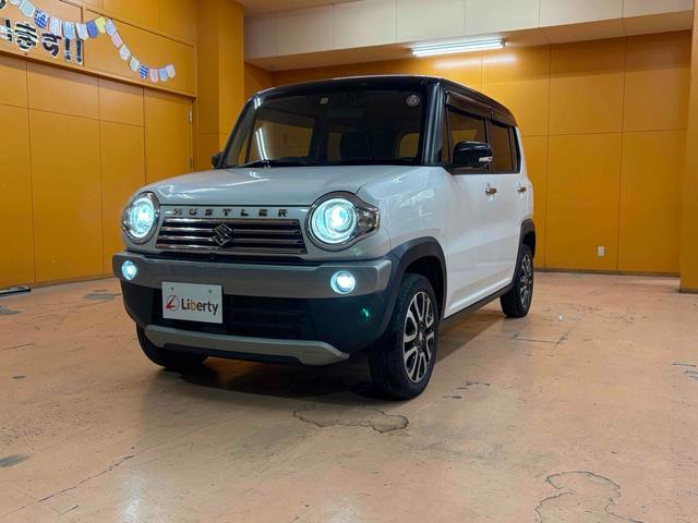 ハスラー Ｊ　全周囲カメラ　ナビ　レーンアシスト　衝突被害軽減システム　スマートキー　アイドリングストップ　電動格納ミラー　シートヒーター　ベンチシート　ＣＶＴ　ＥＳＣ　ＵＳＢ　アルミホイール（26枚目）