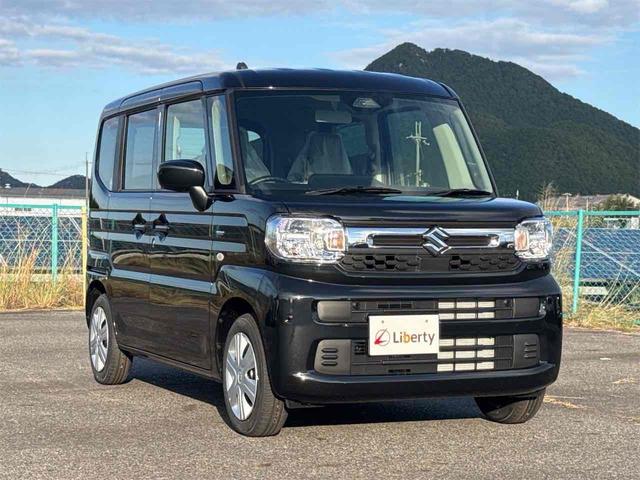 スペーシア ハイブリッドＸ　届出済未使用車　禁煙車　両側電動スライドドア　スマートキー　アイドリングストップ　電動格納ミラー　シートヒーター　ベンチシート　ＣＶＴ　ＥＳＣ　オットマン（8枚目）