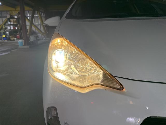 アクア Ｇ　ＥＴＣ　バックカメラ　ナビ　ＴＶ　クリアランスソナー　スマートキー　電動格納ミラー　ＣＶＴ　衝突安全ボディ　ＡＢＳ　ＥＳＣ　Ｂｌｕｅｔｏｏｔｈ　エアコン　パワーステアリング（49枚目）