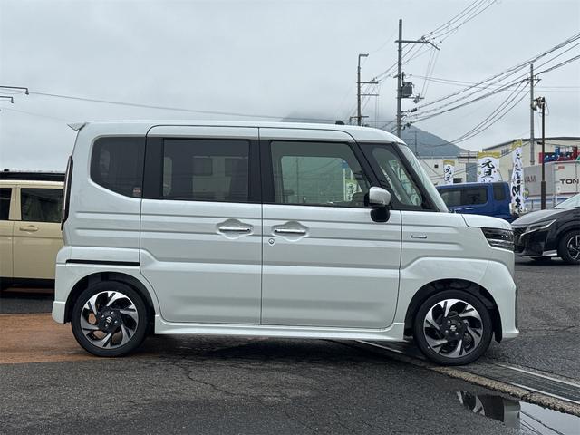 スペーシアカスタム ハイブリッドＸＳ　両側電動スライドドア　クリアランスソナー　オートクルーズコントロール　衝突被害軽減システム　オートライト　スマートキー　アイドリングストップ　電動格納ミラー　シートヒーター　ベンチシート　ＣＶＴ（10枚目）