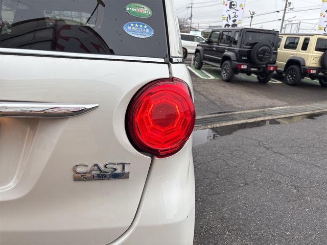 キャスト スタイルＸ　ＳＡＩＩ　ＥＴＣ　バックカメラ　ナビ　ＴＶ　クリアランスソナー　衝突被害軽減システム　スマートキー　アイドリングストップ　電動格納ミラー　ベンチシート　ＣＶＴ　ＥＳＣ　ＣＤ　エアコン　パワーステアリング（56枚目）