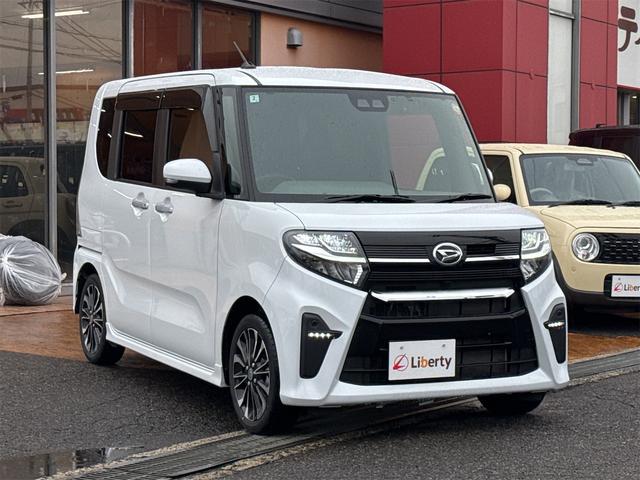 タント カスタムＲＳ　ＥＴＣ　バックカメラ　両側電動スライドドア　ナビ　ＴＶ　クリアランスソナー　衝突被害軽減システム　オートライト　スマートキー　アイドリングストップ　電動格納ミラー　ベンチシート（17枚目）