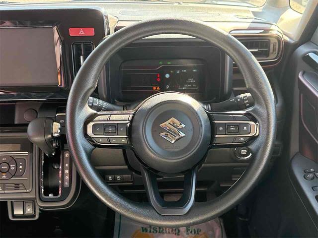 スペーシアカスタム ハイブリッドＧＳ　両側スライド・片側電動　クリアランスソナー　オートクルーズコントロール　レーンアシスト　オートライト　スマートキー　アイドリングストップ　電動格納ミラー　シートヒーター　ベンチシート　ＣＶＴ　ＥＳＣ（5枚目）