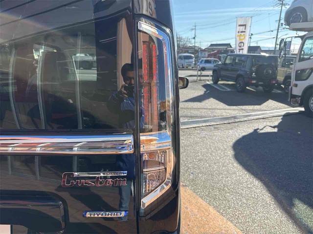 スペーシアカスタム ハイブリッドＧＳ　両側スライド・片側電動　クリアランスソナー　オートクルーズコントロール　レーンアシスト　オートライト　スマートキー　アイドリングストップ　電動格納ミラー　シートヒーター　ベンチシート　ＣＶＴ　ＥＳＣ（50枚目）