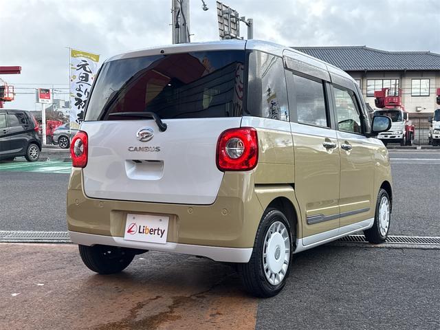 ムーヴキャンバス ストライプスＧ　ディスプレイオーディオ　ＥＴＣ　バックカメラ　両側電動スライドドア　ＴＶ　クリアランスソナー　衝突被害軽減システム　オートライト　スマートキー　電動格納ミラー　シートヒーター　ベンチシート（12枚目）