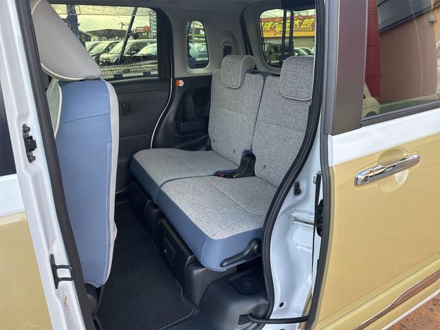 ムーヴキャンバス ストライプスＧ　ディスプレイオーディオ　ＥＴＣ　バックカメラ　両側電動スライドドア　ＴＶ　クリアランスソナー　衝突被害軽減システム　オートライト　スマートキー　電動格納ミラー　シートヒーター　ベンチシート（39枚目）