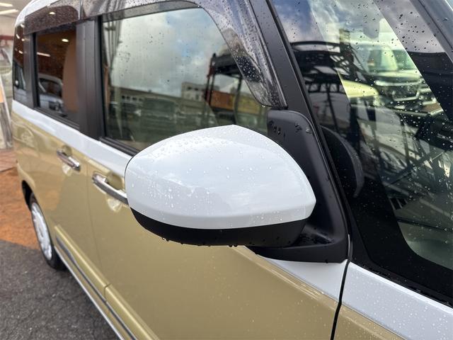 ムーヴキャンバス ストライプスＧ　ディスプレイオーディオ　ＥＴＣ　バックカメラ　両側電動スライドドア　ＴＶ　クリアランスソナー　衝突被害軽減システム　オートライト　スマートキー　電動格納ミラー　シートヒーター　ベンチシート（60枚目）