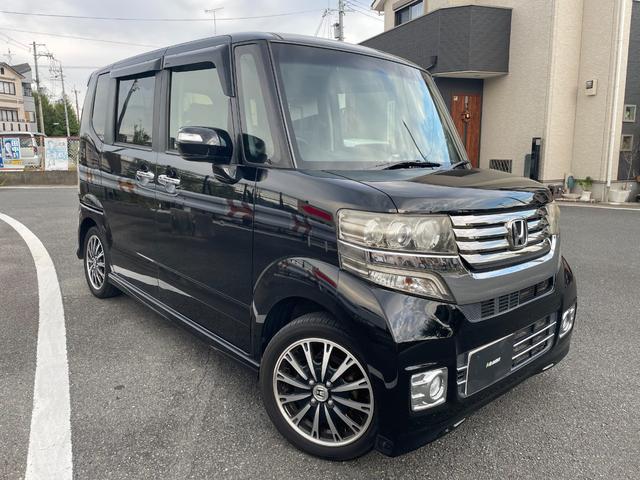 Ｎ－ＢＯＸカスタム Ｇ・ターボパッケージ　両側パワースライド／ナビ＆フルセグ／バックカメラ／ＥＴＣ／ドラレコ／黒革調シートカバー（8枚目）