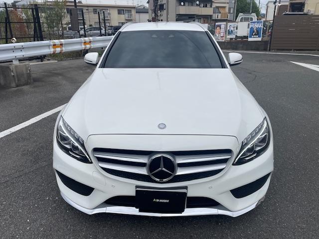 Cクラスステーションワゴン C220d ステーションワゴン スポーツ本革仕様 黒革シート/ナビ&TV/バックカメラ/ETC/ドラレコ/ローダウン/スープラ純正19インチアルミ(11枚目)