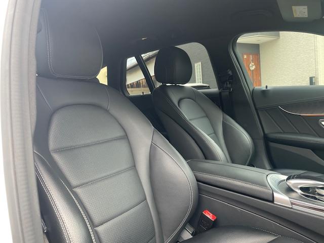Cクラスステーションワゴン C220d ステーションワゴン スポーツ本革仕様 黒革シート/ナビ&TV/バックカメラ/ETC/ドラレコ/ローダウン/スープラ純正19インチアルミ(16枚目)