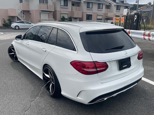 Cクラスステーションワゴン C220d ステーションワゴン スポーツ本革仕様 黒革シート/ナビ&TV/バックカメラ/ETC/ドラレコ/ローダウン/スープラ純正19インチアルミ(29枚目)