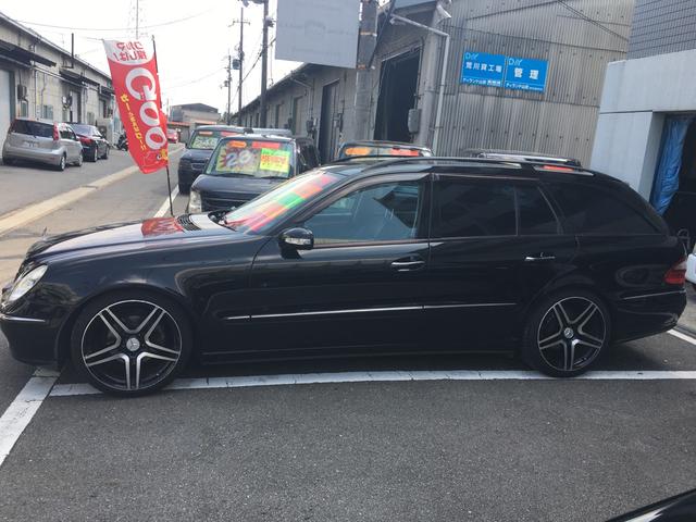 E240ステーションワゴン 社外19AW ローダウン ETC(10枚目)