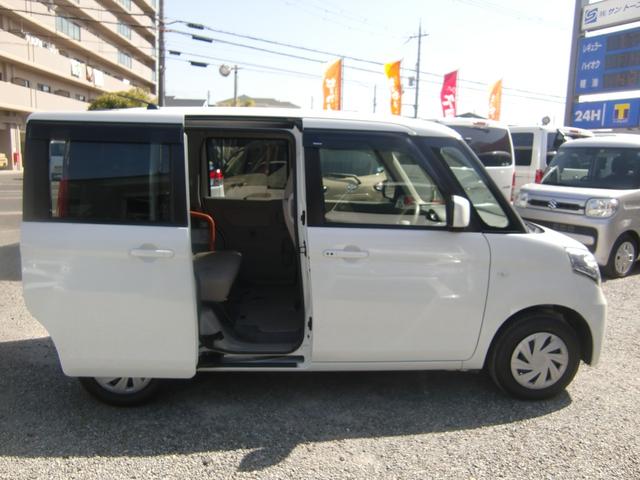 G ウィズ 車いす移動車 リアシート付 福祉車両 リモコン付き電動ウインチ 車いす固定ベルト スマートキー プッシュスタート 電動スライドドア アイドリングストップ CD(30枚目)