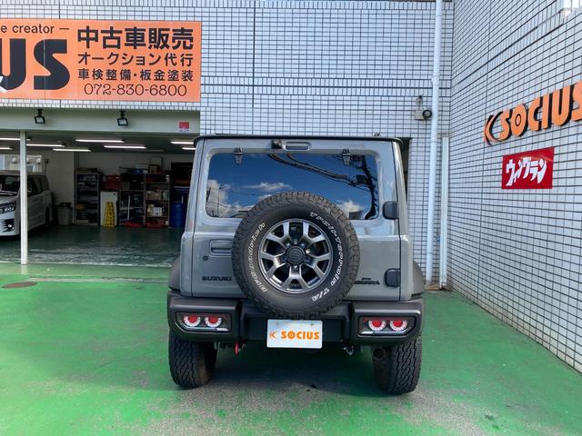ジムニーシエラ ＪＣ　ｓｕｚｕｋｉ純正ナビ　４ＷＤ　ＥＴＣ　フルセグＴＶ　Ｂｌｕｅｔｏｏｔｈ　デジタルインナーミラー（ドラレコ前後）社外マフラー　１インチリフトアップ（5枚目）