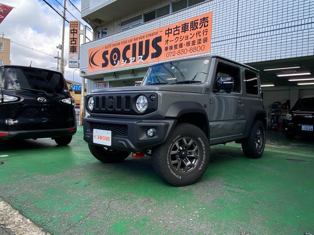 ジムニーシエラ ＪＣ　ｓｕｚｕｋｉ純正ナビ　４ＷＤ　ＥＴＣ　フルセグＴＶ　Ｂｌｕｅｔｏｏｔｈ　デジタルインナーミラー（ドラレコ前後）社外マフラー　１インチリフトアップ（9枚目）