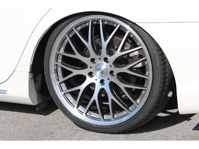 ハイブリッド Gパッケージ 全国保証 スピンドルエアロ 走行3万km台 新品車高調 シーケンシャル(流れる)ウィンカーヘッドライト 新品19アルミ HDDナビ バックカメラ 地デジTV パワーシート スマートキー ETC(8枚目)
