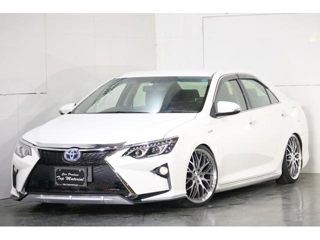 ハイブリッド Gパッケージ 全国保証 スピンドルエアロ 走行3万km台 新品車高調 シーケンシャル(流れる)ウィンカーヘッドライト 新品19アルミ HDDナビ バックカメラ 地デジTV パワーシート スマートキー ETC(38枚目)