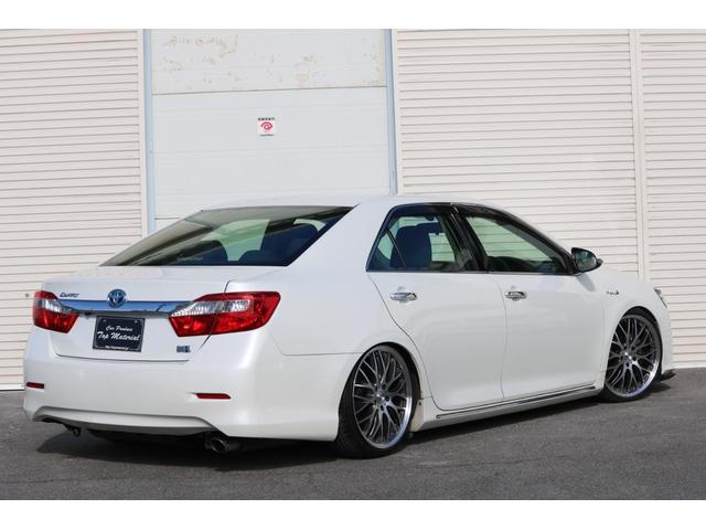 ハイブリッド Gパッケージ 全国保証 スピンドルエアロ 走行3万km台 新品車高調 シーケンシャル(流れる)ウィンカーヘッドライト 新品19アルミ HDDナビ バックカメラ 地デジTV パワーシート スマートキー ETC(79枚目)