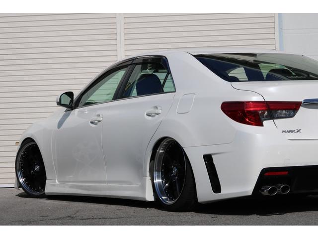 250G Fパッケージ 全国保証 後期 前後G´s仕様 走行2万km台 新品フルタップ車高調 新品19アルミ 新品タイヤ ナビ DVD 地デジTV バックカメラ ETC 4本出しマフラーカッター(28枚目)