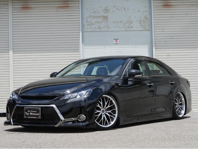 マークＸ ２５０Ｇ　リラックスセレクション　全国保証　前後Ｇ´ｓ仕様　純正ブラック　新品車高調　３眼シーケンシャルウィンカーヘッドライト　新品１９アルミ　Ｂｌｕｅｔｏｏｔｈ　地デジ　ＤＶＤ　スマートキー　４本出し　走行４万ｋｍ台（17枚目）