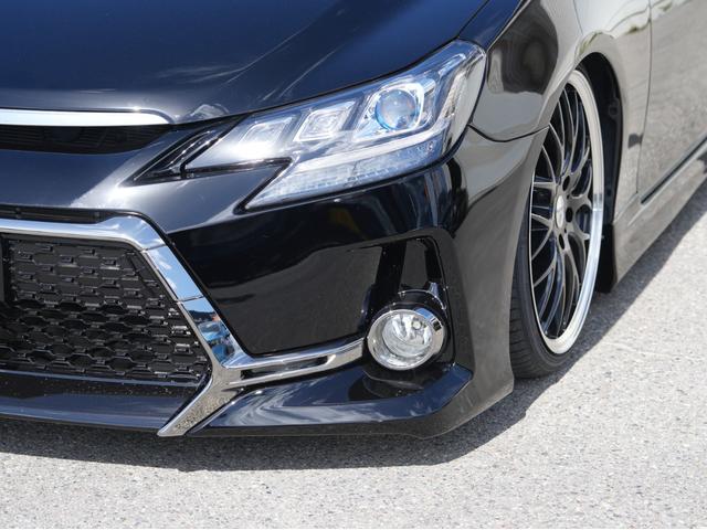 マークX 250G 全国保証 後期 前後G´s仕様 新品車高調 3眼シーケンシャルウィンカーヘッドライト 新品19アルミ 走行2万km台 ドライブレコーダー ナビ 地デジ スマートキー 4本出しマフラーカッター(40枚目)