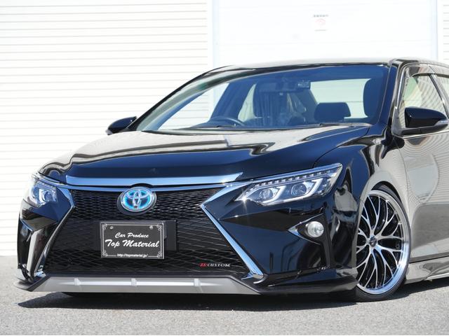 カムリ ハイブリッド Gパッケージ 全国保証 ハイブリッド 後期仕様スピンドルエアロ シーケンシャルウィンカーヘッドライト 新品車高調 新品19アルミ 新品タイヤ ナビ Bluetooth フルセグ地デジ バックカメラ 走行3万km台(22枚目)