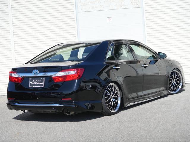 カムリ ハイブリッド Gパッケージ 全国保証 ハイブリッド 後期仕様スピンドルエアロ シーケンシャルウィンカーヘッドライト 新品車高調 新品19アルミ 新品タイヤ ナビ Bluetooth フルセグ地デジ バックカメラ 走行3万km台(76枚目)