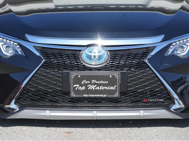 カムリ ハイブリッド 全国保証 ハイブリッド 後期仕様スピンドルエアロ シーケンシャルウィンカーヘッドライト 新品車高調 新品19アルミ 新品タイヤ ナビ 地デジ ETC 走行4万km台(55枚目)