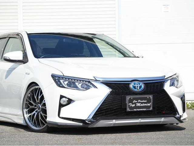 カムリ ハイブリッド　Ｇパッケージ　全国保証　ハイブリッド　後期仕様スピンドルエアロ　シーケンシャルウィンカーヘッドライト　新品車高調　新品１９アルミ　新品タイヤ　ナビ　地デジ　フルセグ地デジ　ＥＴＣ　走行６万ｋｍ台（25枚目）