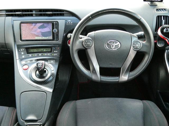 プリウス Ｓツーリングセレクション・Ｇ’ｓ　バックカメラ／ＥＴＣ／フルセグＴＶ／純正ナビ（7枚目）