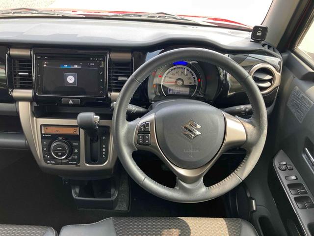 ハスラー ＪスタイルＩＩ　全周囲カメラ　ナビ　ＴＶ　クリアランスソナー　レーンアシスト　衝突被害軽減システム　オートライト　ＨＩＤ　スマートキー　アイドリングストップ　電動格納ミラー　シートヒーター　ベンチシート　ＣＶＴ（6枚目）