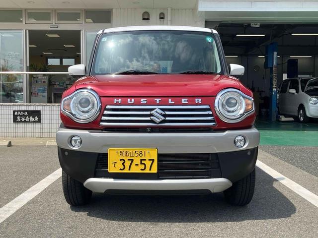 ハスラー ＪスタイルＩＩ　全周囲カメラ　ナビ　ＴＶ　クリアランスソナー　レーンアシスト　衝突被害軽減システム　オートライト　ＨＩＤ　スマートキー　アイドリングストップ　電動格納ミラー　シートヒーター　ベンチシート　ＣＶＴ（16枚目）