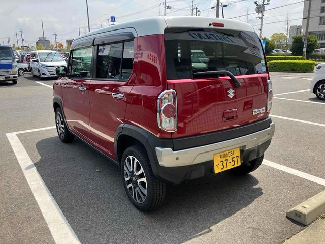 ハスラー ＪスタイルＩＩ　全周囲カメラ　ナビ　ＴＶ　クリアランスソナー　レーンアシスト　衝突被害軽減システム　オートライト　ＨＩＤ　スマートキー　アイドリングストップ　電動格納ミラー　シートヒーター　ベンチシート　ＣＶＴ（21枚目）