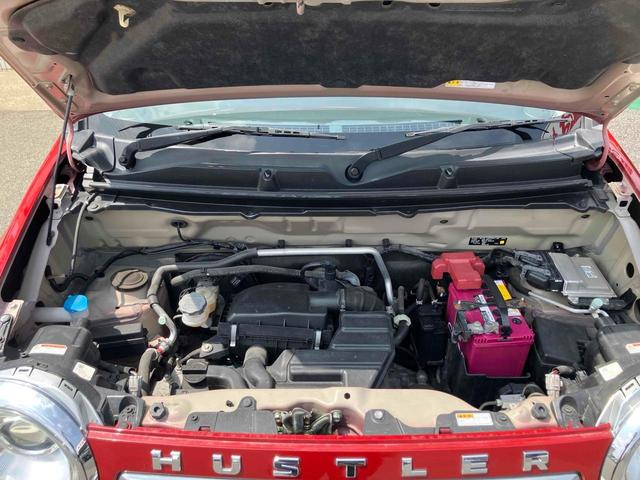 ハスラー ＪスタイルＩＩ　全周囲カメラ　ナビ　ＴＶ　クリアランスソナー　レーンアシスト　衝突被害軽減システム　オートライト　ＨＩＤ　スマートキー　アイドリングストップ　電動格納ミラー　シートヒーター　ベンチシート　ＣＶＴ（71枚目）