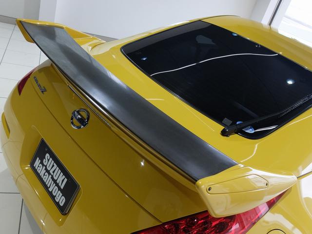 Z 後期モデル VQ35HRエンジン 313馬力 社外ナビ フルセグ 社外リヤスポ 純正18AW キセノン 革巻ステア 3連メーター ETC キーレス(6枚目)